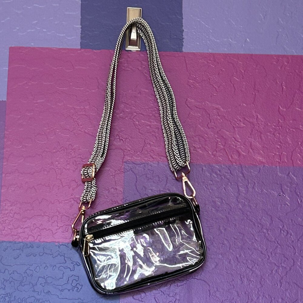 HULISEN Clear Women Stadium Crossbody/Handbag